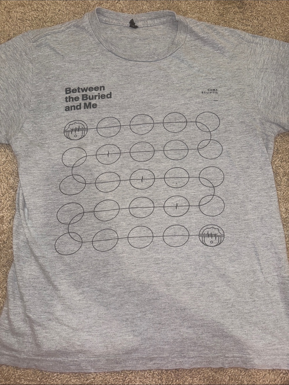 Between the Buried and Me Gray Graphic Tee
